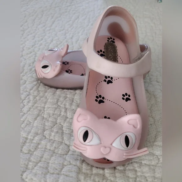 Mini Melissa Pink Kids Shoes - Picture 14 of 14